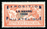 Stamp of France » Collections 1900-1937, belle petite sélection de bonnes valeurs