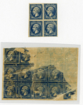 Stamp of France » Présidence de 1852 1852, Essais sur papier Baudruche émission Présidence