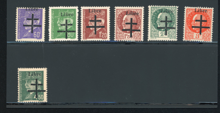Stamp of France » Libération Aigurande (Indre), Libération, type Pétain, Mayer n°