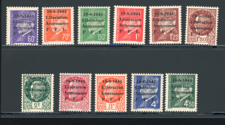 Stamp of France » Libération Annemasse (Haute-Savoie), Libération, type Pétain,