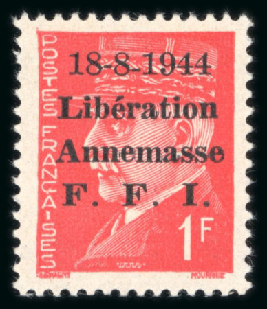 Stamp of France » Libération Annemasse (Haute-Savoie), Libération, type Pétain,