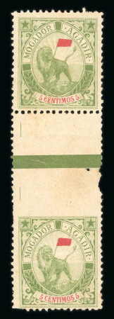 Stamp of Colonies françaises » Maroc Mogador-Agadir Locals: Small accumulation of mint n.h.