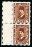 Stamp of Egypt » 1922-1936 King Fouad I Definitives » Issued Stamps 1927-37 King Fouad 2nd Portrait Issue: 5m red.brown,