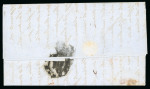 Stamp of Egypt » Austrian Post Offices » Alexandria 1853 (8.4) Folded letter sheet from Alexandria via
