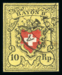 Stamp of Switzerland / Schweiz » Sammlungen Schöner Posten beginnend mit zwei Vorphila-Briefen, 8 Rayon