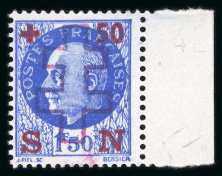 Stamp of France » Libération Auxerre (Yonne), Libération, type Mercure et Pétain,