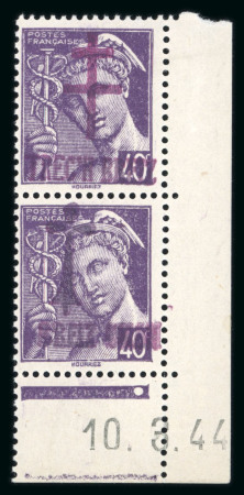 Stamp of France » Libération Breiz Treich-Breiz (Bretagne), Libération, type Mercure,