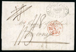 Stamp of Great Britain » Postal History » Maritime 1810 (Jul 2) entire from British Guiana to Scotland with "Ship Letter / (<mark>crown</mark>) / HASTINGS" oval hs