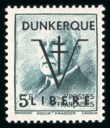 Stamp of France » Libération Dunkerque (Nord), Libération, type Mercure et type