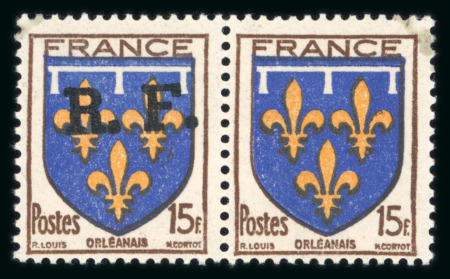 Stamp of France » Libération Lyon (Rhône), Libération, type Blason, Mayer n° 17C