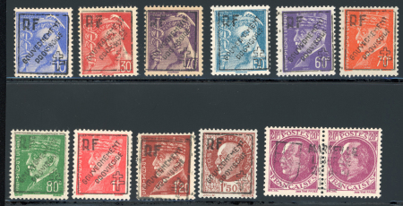 Stamp of France » Libération Marseille divers (Bouches du Rhône), Libération, type