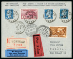 Stamp of Switzerland / Schweiz » Flugpost » Flugbriefe 1927 (28.05), Erstflug Chaux-de-Fonds-Lausanne