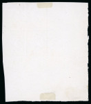Stamp of Greece » Large Hermes Heads » 1861 Barre proofs 1858 French Essay: Three bottom left corner sheet marginal