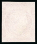 Stamp of Greece » Large Hermes Heads » 1861 Barre proofs 2 singles of the "Cérès without inscription" of 18