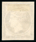 Stamp of Greece » Large Hermes Heads » 1861 Barre proofs 1 lepton two plate-proof, one with offset, both with