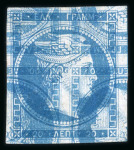 Stamp of Greece » Large Hermes Heads » 1861 Barre proofs 20 lepta plate-proof printed recto/verso (Constant