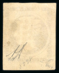 Stamp of Greece » Large Hermes Heads » 1861 Paris print 1 lepton Paris printing (1861) - Franked brown. "F
