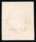 Stamp of Greece » Large Hermes Heads » 1861 Paris print 80 lepta two Paris printing (1861) - cancelled (2 -
