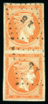 Stamp of Greece » Large Hermes Heads » 1861-62 First Athens Coarse Printing 10 lepta first Athens printings (1861/1862) - Fran
