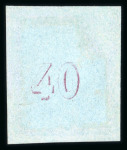 Stamp of Greece » Large Hermes Heads » 1861-62 First Athens Coarse Printing 40 lepta first Athens printings (1861/1862) - Mint