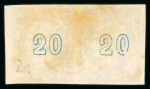 Stamp of Greece » Large Hermes Heads » 1862-67 2nd Athens print 20 lepta consecutive Athens printing (1862/1867) -