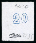 Stamp of Greece » Large Hermes Heads » 1868-69 Cleaned plates 20 lepta "Cleaned plates" printings (1868/1869) -
