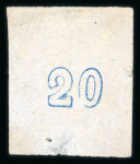Stamp of Greece » Large Hermes Heads » 1868-69 Cleaned plates 20 lepta "Cleaned plates" printings (1868/1869) -