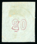 Stamp of Greece » Large Hermes Heads » 1868-69 Cleaned plates 40 lepta "Cleaned plates" printings (1868/1869) -