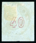 Stamp of Greece » Large Hermes Heads » 1868-69 Cleaned plates 40 lepta "Cleaned plates" printings (1868/1869) -