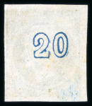 Stamp of Greece » Large Hermes Heads » 1871-72 Later clean plates 20 lepta 1871/1872 printings - Mint.