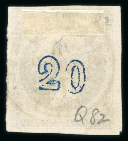 Stamp of Greece » Large Hermes Heads » 1871-76 Meshed paper issue 20 lepta Meshed papers printings (1871/1876) - Fra
