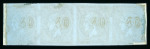 Stamp of Greece » Large Hermes Heads » 1871-76 Meshed paper issue 40 lepta Meshed papers printings (1871/1876) - Fra