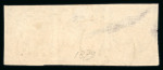 Stamp of Greece » Large Hermes Heads » 1875-80 Printed on cream paper with figures at back 1 lepton cream papers with "Control numbers" (1875