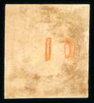 Stamp of Greece » Large Hermes Heads » 1875-80 Printed on cream paper with figures at back 10 lepta cream papers with "Control numbers" (1875