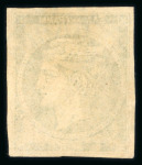 Stamp of Greece » Large Hermes Heads » 1880-85 Printed on cream paper without figures at back Two singles of the 5 lepta cream papers w/o "Contr