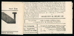 Stamp of Greece » Large Hermes Heads » Covers, frankings and destinations » Internal usages Newspaper of July 10th, 1885 franked in Athens wit