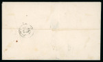 Stamp of Greece » Large Hermes Heads » Covers, frankings and destinations » Internal usages Letter from Aighion (Apr. 18, 1874) to Patras (Apr