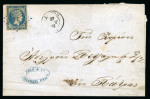 Stamp of Greece » Large Hermes Heads » Covers, frankings and destinations » Internal usages Letter from Calamata (Mar. 27th, 1862) to Patras (