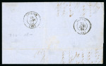 Stamp of Greece » Large Hermes Heads » Covers, frankings and destinations » Internal usages Letter from Syros (April 22nd, 1862) to Gythion (P