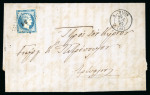 Stamp of Greece » Large Hermes Heads » Covers, frankings and destinations » Internal usages Two letters:1. Letter from Calamata (Apr. 29th, 1