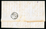 Stamp of Greece » Large Hermes Heads » Covers, frankings and destinations » Internal usages Two letters:1. Letter from Calamata (Apr. 29th, 1
