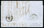 Stamp of Greece » Large Hermes Heads » Covers, frankings and destinations » Internal usages Letter sent from Syros (May 2nd, 1862) to Tripolis