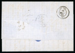 Stamp of Greece » Large Hermes Heads » Covers, frankings and destinations » Internal usages Three covers:1. Letter from Syros (Mar. 11th, 186