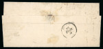 Stamp of Greece » Large Hermes Heads » Covers, frankings and destinations » Internal usages Letter from Calamata (Oct. 9th, 1869) to Athens (O
