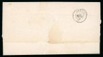 Stamp of Greece » Large Hermes Heads » Covers, frankings and destinations » Internal usages Letter from Chalcis (May 25th, 1872) to Athens (Ma