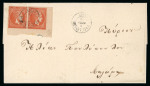 Stamp of Greece » Large Hermes Heads » Covers, frankings and destinations » Internal usages Three letters:1. Letter from Nafpaktos (Sept. 2nd