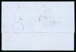 Stamp of Greece » Large Hermes Heads » Covers, frankings and destinations » Internal usages Letter sent from Pireas (Nov. 19, 1875) to Patras