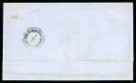Stamp of Greece » Large Hermes Heads » Covers, frankings and destinations » External usages Letter from Varna (Apr. 30, 1866) to Constantinopl