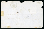 Stamp of Greece » Large Hermes Heads » Covers, frankings and destinations » External usages Three letters:1. Unpaid letter sent from Constant