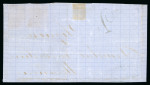 Stamp of Greece » Large Hermes Heads » Covers, frankings and destinations » External usages Four letters:1. Letter sent from Syros ( Dec.3rd,